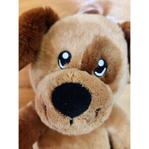 Build A Bear Workshop BABW 15" Brown Dog Chocolate Chunk pup 2017 Plush